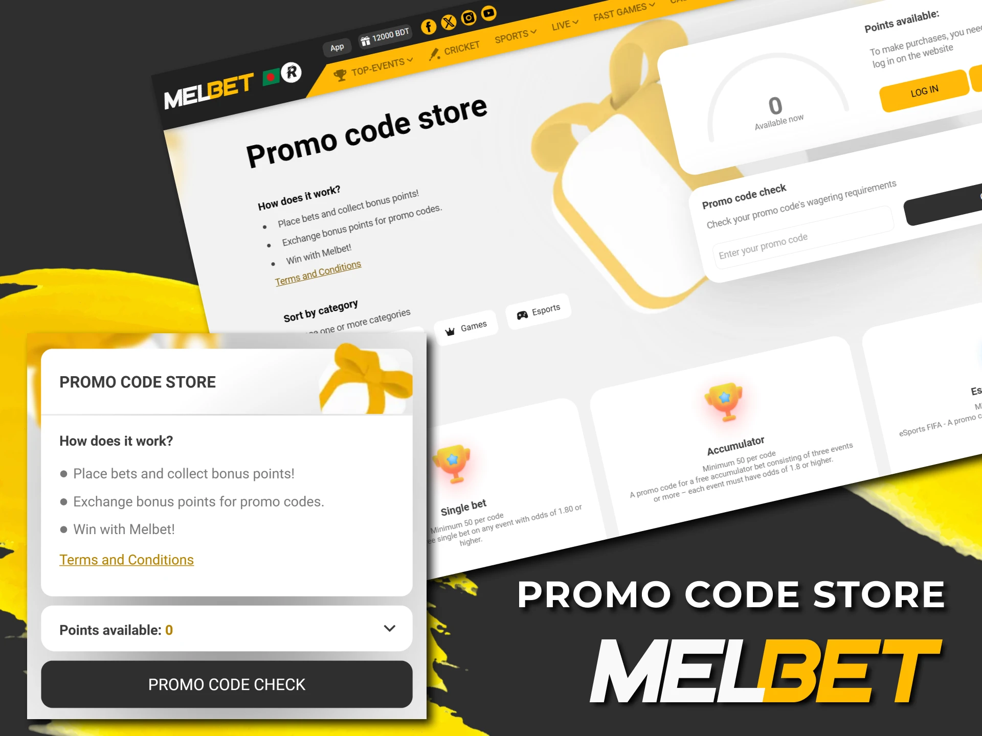 Learn more about the Melbet promo code BD store.
