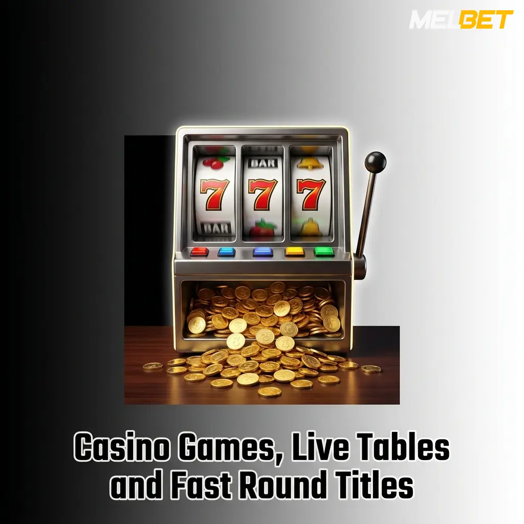 Online casino games with live tables and fast round titles on a gaming platform
