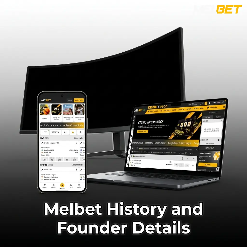 Melbet history and founder details overview